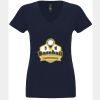 N6480 - Next Level Ladies' Sueded V-Neck T-Shirt Thumbnail