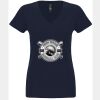 N6480 - Next Level Ladies' Sueded V-Neck T-Shirt Thumbnail