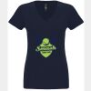 N6480 - Next Level Ladies' Sueded V-Neck T-Shirt Thumbnail