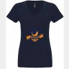 N6480 - Next Level Ladies' Sueded V-Neck T-Shirt Thumbnail