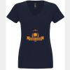N6480 - Next Level Ladies' Sueded V-Neck T-Shirt Thumbnail