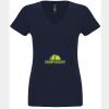 N6480 - Next Level Ladies' Sueded V-Neck T-Shirt Thumbnail