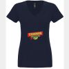 N6480 - Next Level Ladies' Sueded V-Neck T-Shirt Thumbnail