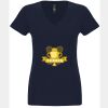 N6480 - Next Level Ladies' Sueded V-Neck T-Shirt Thumbnail