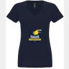 N6480 - Next Level Ladies' Sueded V-Neck T-Shirt Thumbnail