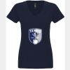 N6480 - Next Level Ladies' Sueded V-Neck T-Shirt Thumbnail