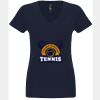 N6480 - Next Level Ladies' Sueded V-Neck T-Shirt Thumbnail