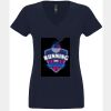 N6480 - Next Level Ladies' Sueded V-Neck T-Shirt Thumbnail