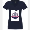 N6480 - Next Level Ladies' Sueded V-Neck T-Shirt Thumbnail