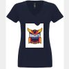 N6480 - Next Level Ladies' Sueded V-Neck T-Shirt Thumbnail