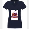 N6480 - Next Level Ladies' Sueded V-Neck T-Shirt Thumbnail