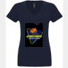 N6480 - Next Level Ladies' Sueded V-Neck T-Shirt Thumbnail