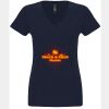 N6480 - Next Level Ladies' Sueded V-Neck T-Shirt Thumbnail