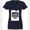 N6480 - Next Level Ladies' Sueded V-Neck T-Shirt Thumbnail