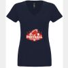 N6480 - Next Level Ladies' Sueded V-Neck T-Shirt Thumbnail