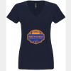 N6480 - Next Level Ladies' Sueded V-Neck T-Shirt Thumbnail