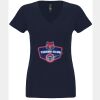 N6480 - Next Level Ladies' Sueded V-Neck T-Shirt Thumbnail