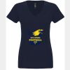 N6480 - Next Level Ladies' Sueded V-Neck T-Shirt Thumbnail