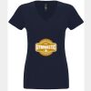 N6480 - Next Level Ladies' Sueded V-Neck T-Shirt Thumbnail