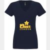 N6480 - Next Level Ladies' Sueded V-Neck T-Shirt Thumbnail