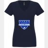 N6480 - Next Level Ladies' Sueded V-Neck T-Shirt Thumbnail