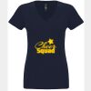 N6480 - Next Level Ladies' Sueded V-Neck T-Shirt Thumbnail