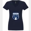 N6480 - Next Level Ladies' Sueded V-Neck T-Shirt Thumbnail