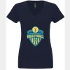 N6480 - Next Level Ladies' Sueded V-Neck T-Shirt Thumbnail