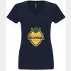 N6480 - Next Level Ladies' Sueded V-Neck T-Shirt Thumbnail