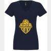 N6480 - Next Level Ladies' Sueded V-Neck T-Shirt Thumbnail