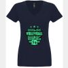 N6480 - Next Level Ladies' Sueded V-Neck T-Shirt Thumbnail