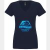 N6480 - Next Level Ladies' Sueded V-Neck T-Shirt Thumbnail