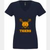 N6480 - Next Level Ladies' Sueded V-Neck T-Shirt Thumbnail