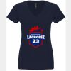 N6480 - Next Level Ladies' Sueded V-Neck T-Shirt Thumbnail