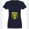 N6480 - Next Level Ladies' Sueded V-Neck T-Shirt Thumbnail