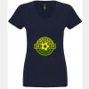N6480 - Next Level Ladies' Sueded V-Neck T-Shirt Thumbnail