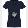 N6480 - Next Level Ladies' Sueded V-Neck T-Shirt Thumbnail