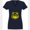 N6480 - Next Level Ladies' Sueded V-Neck T-Shirt Thumbnail
