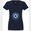 N6480 - Next Level Ladies' Sueded V-Neck T-Shirt Thumbnail
