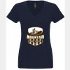 N6480 - Next Level Ladies' Sueded V-Neck T-Shirt Thumbnail