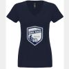 N6480 - Next Level Ladies' Sueded V-Neck T-Shirt Thumbnail