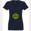 N6480 - Next Level Ladies' Sueded V-Neck T-Shirt Thumbnail