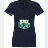 N6480 - Next Level Ladies' Sueded V-Neck T-Shirt Thumbnail