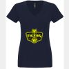 N6480 - Next Level Ladies' Sueded V-Neck T-Shirt Thumbnail