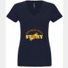 N6480 - Next Level Ladies' Sueded V-Neck T-Shirt Thumbnail