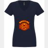 N6480 - Next Level Ladies' Sueded V-Neck T-Shirt Thumbnail