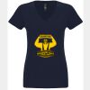N6480 - Next Level Ladies' Sueded V-Neck T-Shirt Thumbnail