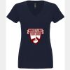 N6480 - Next Level Ladies' Sueded V-Neck T-Shirt Thumbnail