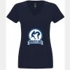 N6480 - Next Level Ladies' Sueded V-Neck T-Shirt Thumbnail