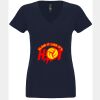 N6480 - Next Level Ladies' Sueded V-Neck T-Shirt Thumbnail
